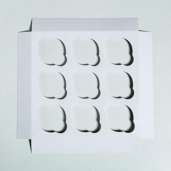 Коробка для капкейков «С Новым годом» 25×25×10 см