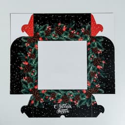 Коробка для капкейков «С Новым Годом!» 25×25×10 см