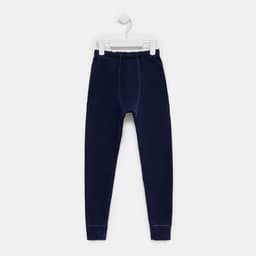 Кальсоны для мальчика (термо), цвет тёмно-синий, рост 128 см (34)