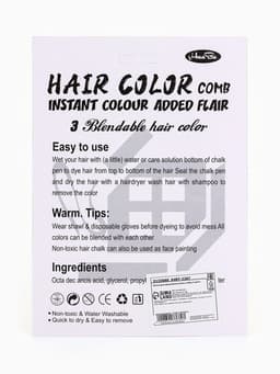 Мелки для волос с насадкой, набор 3 цвета