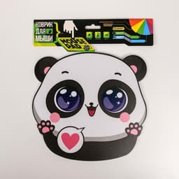 Коврик для компьютерной мыши «Панда», 21.8×22 см