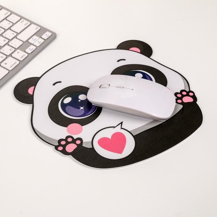 Коврик для компьютерной мыши «Панда», 21.8×22 см