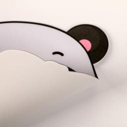 Коврик для компьютерной мыши «Панда», 21.8×22 см