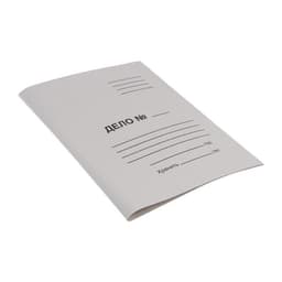 Скоросшиватель Calligrata «Дело», 300 г/м², белый, немелованный, до 200 л