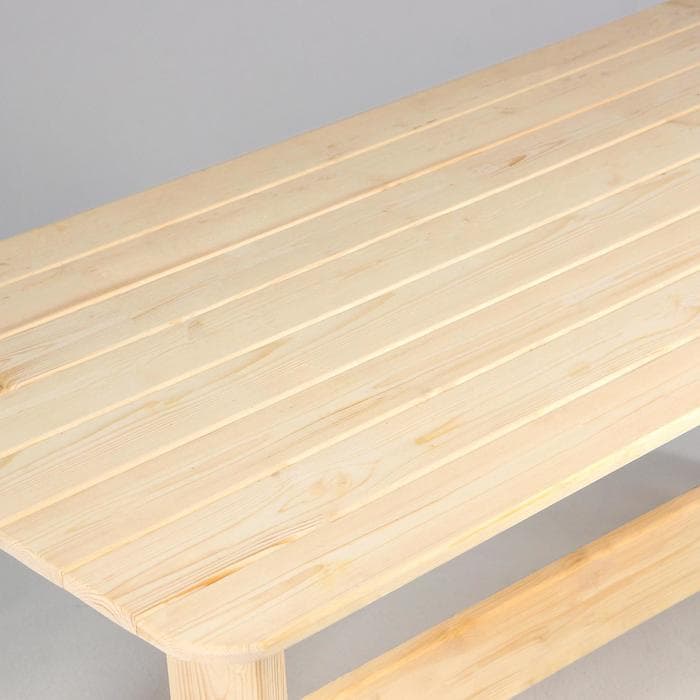 Стол деревянный «Дачный», 160×70×70 см, сосна, «Добропаровъ»