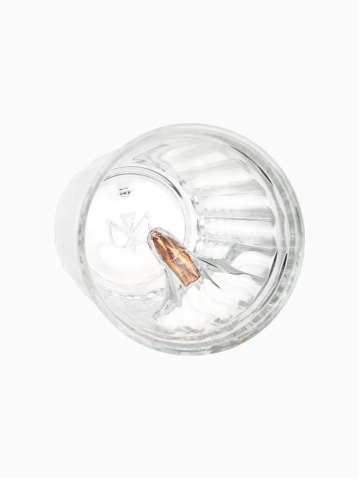 Стакан гранёный непробиваемый с пулей «Характер», 250 мл