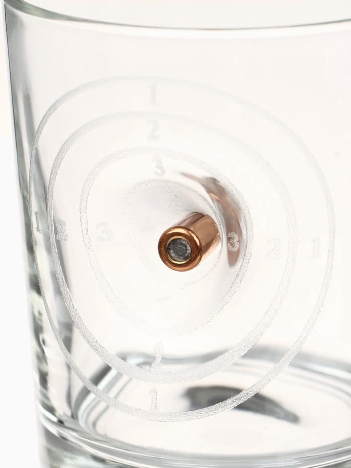 Стакан для виски с пулей «Непробиваемый», 250 мл