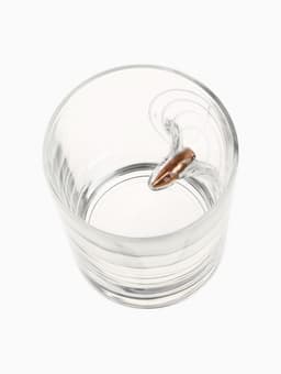 Стакан для виски с пулей «Непробиваемый», 250 мл