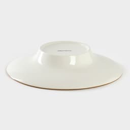 Тарелка для пасты Доляна «Космос», 150 мл, d=21 см, фарфор, белая, синяя