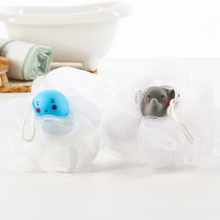 Мочалка детская для купания Крошка Я «Кит»