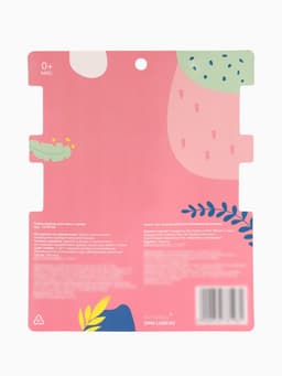 Повязка на голову для мамы и дочки M&B «Family look: фламинго» 2 шт., белый