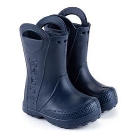 Сапоги детские, цвет тёмно-синий, размер 26-27