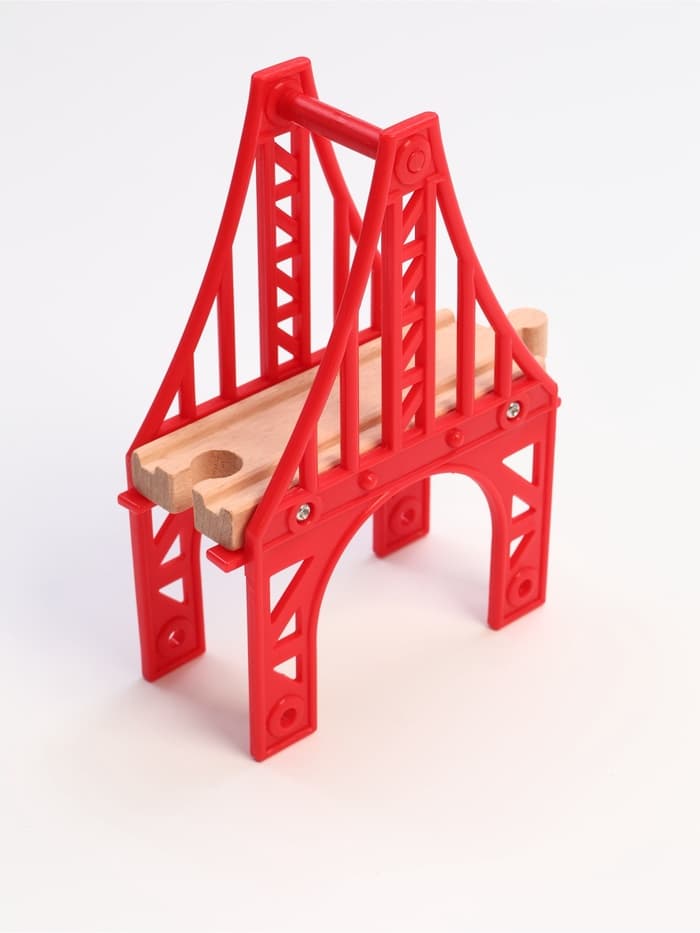 Деталь для железной дороги «Часть моста», размер 10.3×16×4.5 см