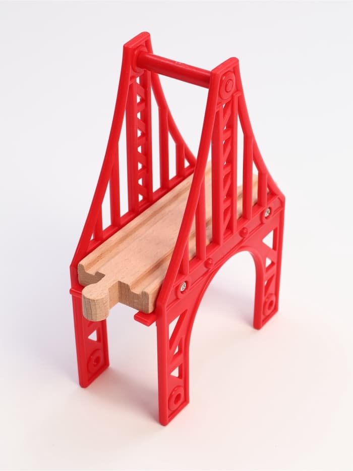 Деталь для железной дороги «Часть моста», размер 10.3×16×4.5 см