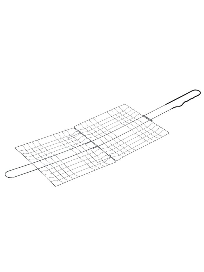 Решётка - гриль универсальная maclay, 21×21 см, хромированная сталь, для мангала