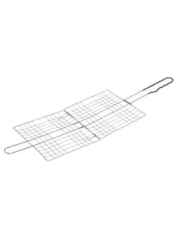 Решётка - гриль универсальная maclay, 21×21 см, хромированная сталь, для мангала