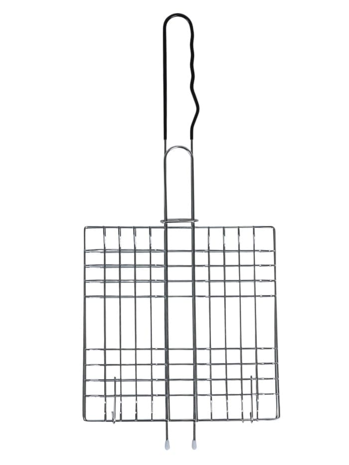 Решётка - гриль универсальная maclay, 21×21 см, хромированная сталь, для мангала