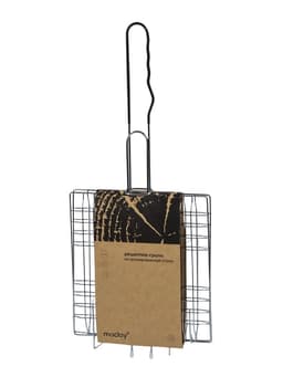 Решётка - гриль универсальная maclay, 21×21 см, хромированная сталь, для мангала