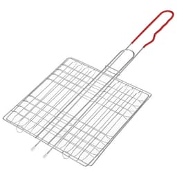Решётка - гриль универсальная maclay, 21×21 см, хромированная сталь, для мангала