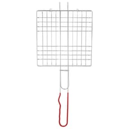 Решётка - гриль универсальная maclay, 21×21 см, хромированная сталь, для мангала