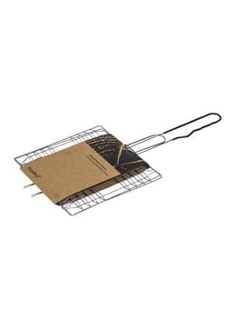 Решётка - гриль универсальная maclay, 21×21 см, хромированная сталь, для мангала