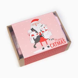 Набор подарочный новогодний «Этель» Merry catmas полотенце и аксессуары (5 предметов)