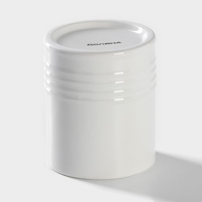 Сахарница Доляна «Гурман», 320 мл, белая