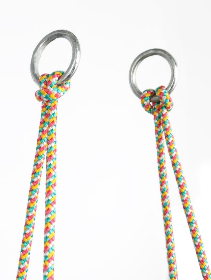 Качель деревянная, для игровой площадки с мягкой сидушкой, «Ветерок», сиденье 34×28 см, цвет МИКС