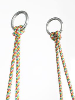 Качель деревянная, для игровой площадки с мягкой сидушкой, «Ветерок», сиденье 34×28 см, цвет МИКС