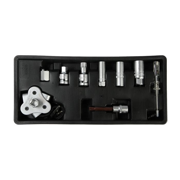 Набор инструментов HARDEN 520635, CRV, 3/8", 9 предметов