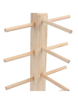 Подставка под очки, 6 мест, h=36 см, дерево, бежевая