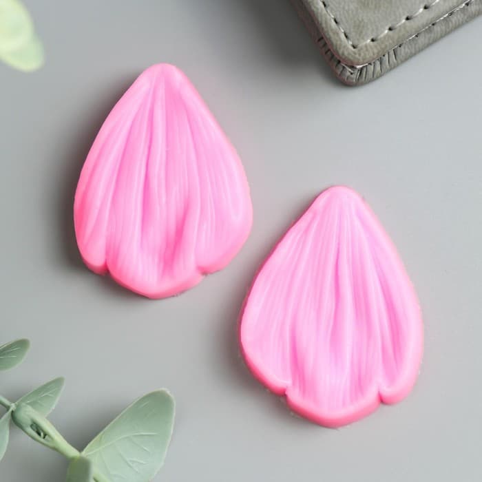 Молд силиконовый «Лепесток», набор 2 части, 4.5×3.5 см