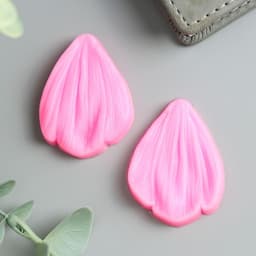 Молд силиконовый «Лепесток», набор 2 части, 4.5×3.5 см