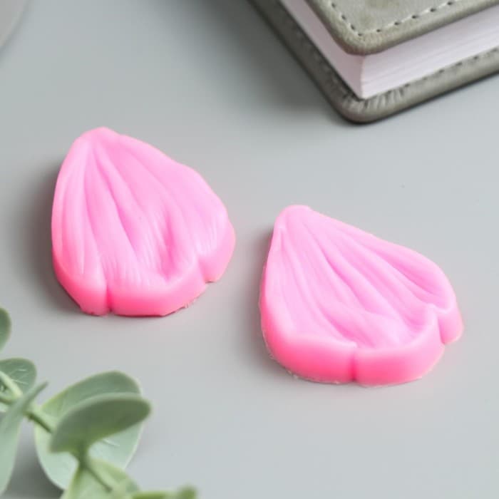 Молд силиконовый «Лепесток», набор 2 части, 4.5×3.5 см