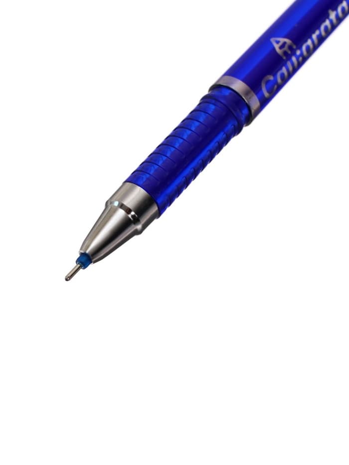 Набор ручки со стираемыми стержнями (9 штук) Calligrata, гелевая, узел 0.5 мм, синие чернила