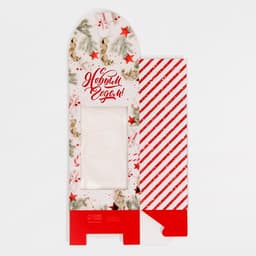 Коробка складная «С Новым годом!», 9×19×6 см