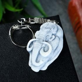 Брелок для ключей на кольце «Мамонт», 5 см