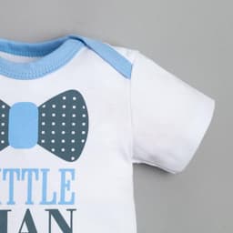 Боди для мальчика «Крошка Я» Little man, рост 80-86 см, белое