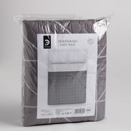 Покрывало «Этель» 2 сп Grey haze, 180×210±5 см, микрофибра
