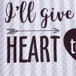 Покрывало «Этель» евро My heart, 230×210±5 см, микрофибра