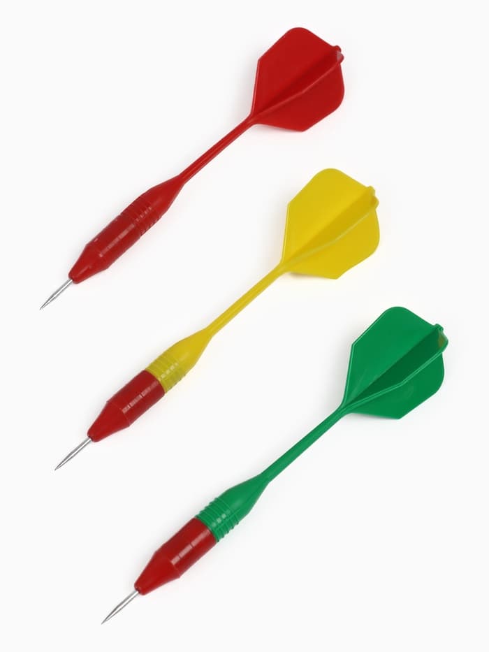 Дартс «Классический», d=43 см, толщина 3 см, 6 дротиков, дротик 14.2×3.2 см