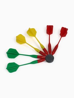 Дартс «Классический», d=43 см, толщина 3 см, 6 дротиков, дротик 14.2×3.2 см