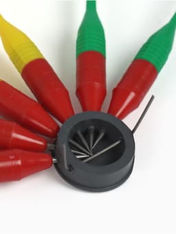 Дартс «Классический», d=43 см, толщина 3 см, 6 дротиков, дротик 14.2×3.2 см