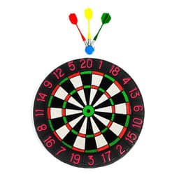 Дартс «В цель», d=35 см, толщина 2 см, 3 дротика, дротик 14.2×3.2 см