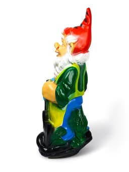 Садовая фигура из гипса «Гном с лейкой», 75×32×39 см