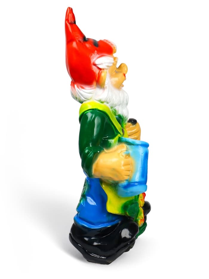 Садовая фигура из гипса «Гном с лейкой», 75×32×39 см