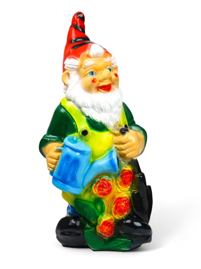 Садовая фигура из гипса «Гном с лейкой», 75×32×39 см