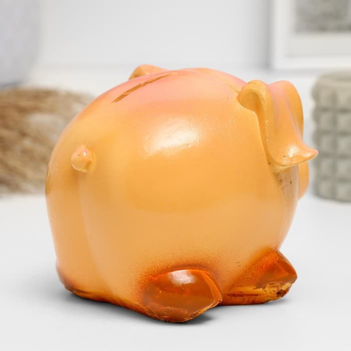 Копилка для денег «Свинка», гипс, 11 см