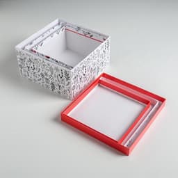Набор подарочных коробок 3 в 1 «С Новым годом», 18×18×10‒22×22×12 см