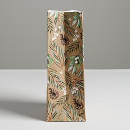 Пакет подарочный без ручек новогодний Present for you, 10×19×7 см